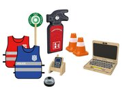 Rollenspiel Set Feuerwehr & Polizei, ab 4 Jahre