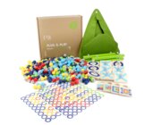 PLUG it Tic Tac Toe und Steckspiel Set, ab 3 Jahren