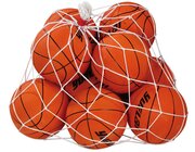 Basketballset Junior, 10 St�ck im Ballnetz, 5-11 Jahre