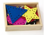 Geometrische Formen zum F�deln,  7 St�ck, 3-6 Jahre