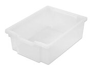 Gratnells Materialbox Gr��e M, transparent HxBxT: 15x31,2x42,7 cm