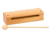 Holzblocktrommel, Gro�er Block, 3 x 7 x 18 cm