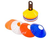 Markierungsteller (40 St�ck mit St�nder), Trainingshilfe, ab 6 Jahre