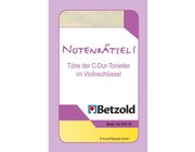 Notenr�tsel I, Spielkarten f�r den magischen Zylinder, 5-12 Jahre