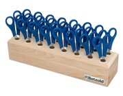 16 runde Scheren im Holzst�nder, ab 3 Jahre