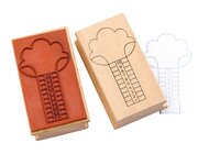 Sch�ttelbaum-Stempel, 2 St�ck, ab 5 Jahre