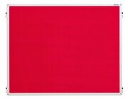 Compra Stellwand Einh�ngetafel - Stoffbezug, 120 x 150 cm, rot (ohne Stative)