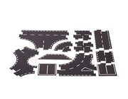 Stra�en-Bausatz, 44 Steckteile, 4-10 Jahre