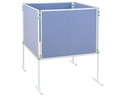 Compra Profi-Stellw�nde Komplett-Set B: Raute, Stoffbezug grau