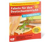 Arbeitsmaterial Grundschule. Fabeln f�r den Deutschunterricht. Die beiden Fr�sche, Heft, Klasse 2 bis 5