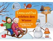 Emma und Paul erleben den Winter, Spielfiguren f�r die Erz�hlschiene, 1 bis 5 Jahre