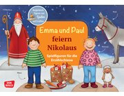 Emma und Paul feiern Nikolaus, Spielfiguren f�r die Erz�hlschiene, 1 bis 5 Jahre