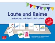 Laute und Reime entdecken mit der Erz�hlschiene, 48 Bild- und Wortkarten, ab 4 Jahre