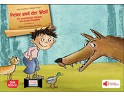 Peter und der Wolf. Ein musikalisches M�rchen von Sergej Prokofjew. Kamishibai Bildkartenset, 3-8 Jahre