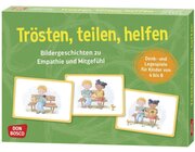 Tr�sten, teilen, helfen. Bildergeschichten zu Empathie und Mitgef�hl