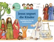 Jesus segnet die Kinder. Spielfiguren f�r die Erz�hlschiene, ab 2 Jahre