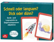 Schnell oder langsam? Dick oder d�nn?, 3-6 Jahre