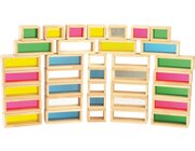 Blocks mit Acryl gro�,Acrylbausteine, 36 St�ck, ab 2 Jahre