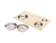 Arbeitsplatte mit Schüsseln, Zubeh�r-Set f�r die Sandstation