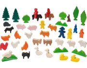Bauernhof gro� II, Aufstellfiguren-Set, ab 18 Monate