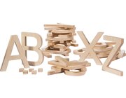 Gro�buchstaben Set aus Holz, ab 4 Jahre