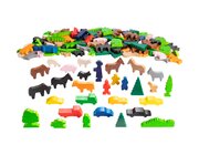 Gro�e Tiere und Figuren, ca. 140 St�ck aus Holz