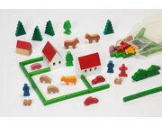 H�user mit Figuren, ab 3 Jahre
