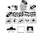 Herzpuzzle mini s/w, 12 St�ck, ab 3 Jahre