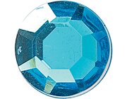 Juwelensteine Aquamarinblau 25 St�ck � 35 mm, ab 2 Jahre