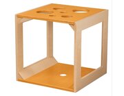 Krabbelw�rfel mit Sinnesmaterial orange
