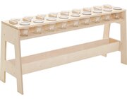 Farbpalettentisch Krippe, Gesamth�he 51,5 cm