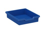 Kunststoffkasten Gr��e III blau, 31 cm breit, 37 cm tief, 7,5 cm hoch