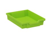 Kunststoffkasten Gr��e 1, hellgr�n, 31cm breit, 42cm tief, 7,5 cm hoch
