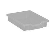 Kunststoffkasten Gr��e 1, transparent, 31cm breit, 42cm tief, 7,5 cm hoch