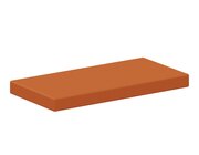 Matratze f�r Schaumstoffbett klein Softskin orange, 100x50x8 cm
