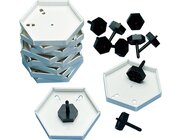 Prismo Kreiselrahmen klein 10er-Set durchgef�rbt