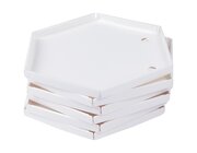 Prismo Legerahmen gro�, 6er-Set wei� durchgef�rbt