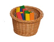 Spiel- u. Sortierkorb rund gro� � 39 x 22 cm