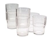Stapelgl�ser 0,2 l, 6 St�ck