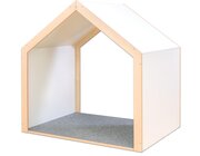 Educasa Spielhaus XXL wei� mit Tretford-Teppich, 1-7 Jahre