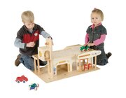 Garage aus Holz gro�, ab 3 Jahre