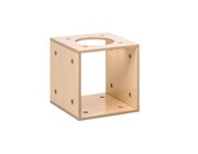 Krabbelkubus mit 3 geschlossenen Seiten und 1 runden �ffnung