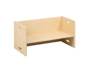 Kubenbank 72 x 36 cm, Holzfarbe natur