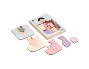 Lagenpuzzel Der menschliche K�rper - M�dchen