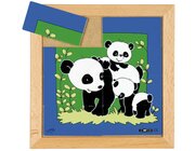 Tier-Puzzle Mutter und Kind - Panda, ab 3 Jahre