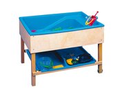 Tablett blau f�r den Sand-Wassertisch