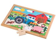 Mathe-Puzzles Zahlengef�hl: Mengen bis 6, Holzpuzzle, ab 3 Jahre