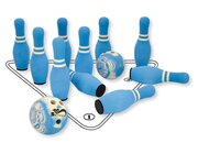 Soft Bowling Set mit 10 Kegeln und 2 Kugeln