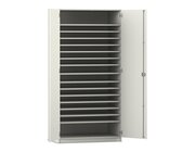 Flexeo Papierschrank Lars, wei�, 15 Fachb�den