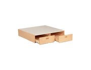 Ruheplattform f�r bis zu 4 Pl�tzen und ausziehbaren Schubladen
